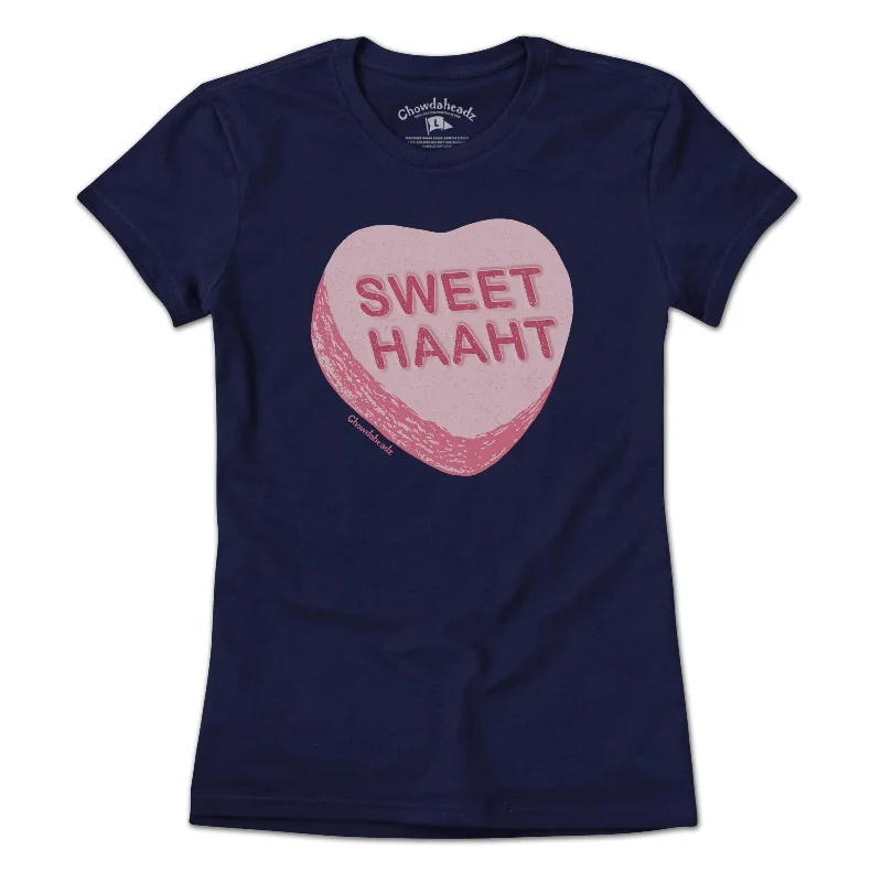 Warm Wear comfortable women’s T-Shirts Sweet Haaht Candy Heart T-Shirt