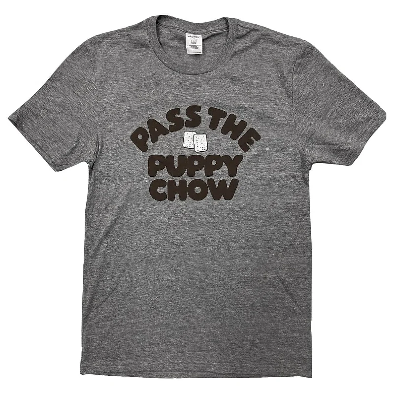 Everyday Style trendy women’s printed T-shirts Pass the Puppy Chow Shirt