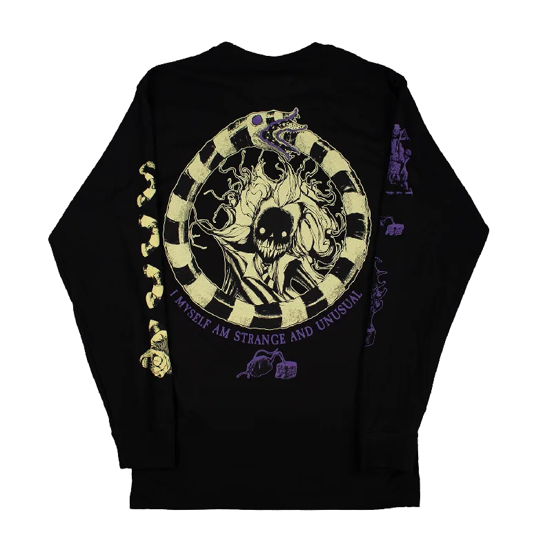 Breathable Style funny T-Shirts for women Beetlejuice Long Sleeve T-Shirt