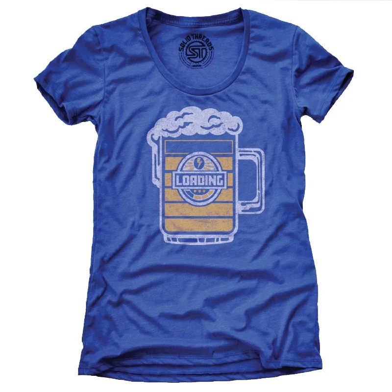 Trendy Wear trendy women’s cotton T-shirts Women's Beer Loading T-shirt