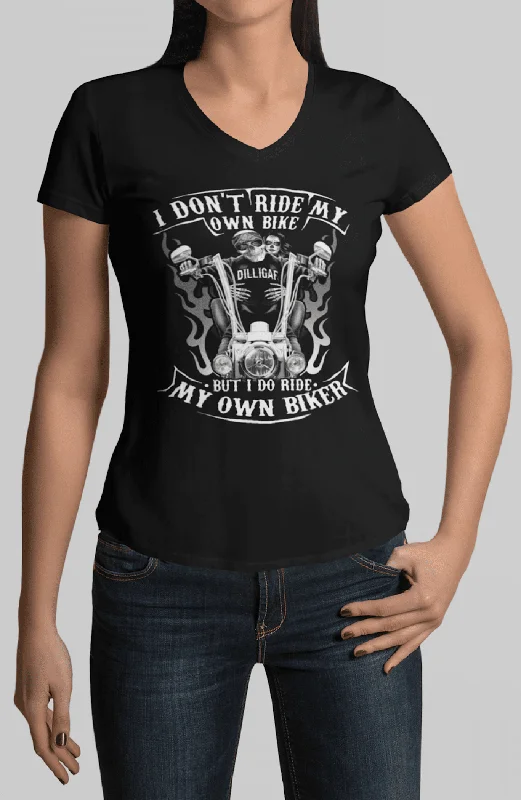 Versatile Style oversized casual T-Shirts Ride my Biker