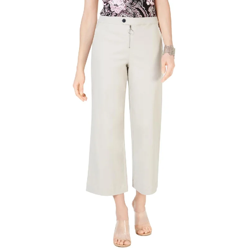 Soft Casuals Light fit pants INC Womens Wide-Leg Mid-Rise Ankle Pants