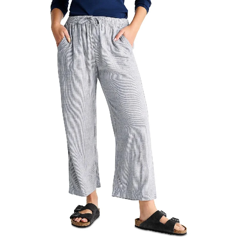 Stylish Comfort Everyday pants Splendid Womens Angie Micro-Striped Drawstring Wide Leg Pants Stylish Comfort Everyday pants Splendid Womens Angie Micro-Striped Drawstring Wide Leg Pants