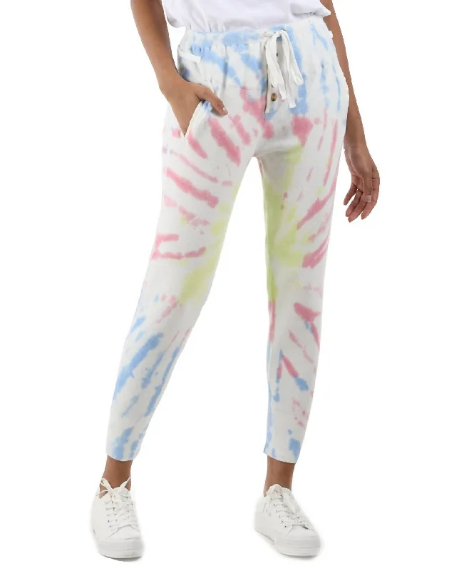 Comfortable Fashion Looks Tailored work pants Super Soft Tie-Dye Jogger In Multi