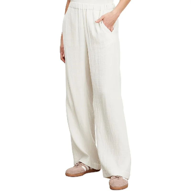 Exclusive Customization Slim fit work pants VELVET BY GRAHAM & SPENCER Womens Gauze Lightweight Wide Leg Pants Exclusive Customization Slim fit work pants VELVET BY GRAHAM & SPENCER Womens Gauze Lightweight Wide Leg Pants